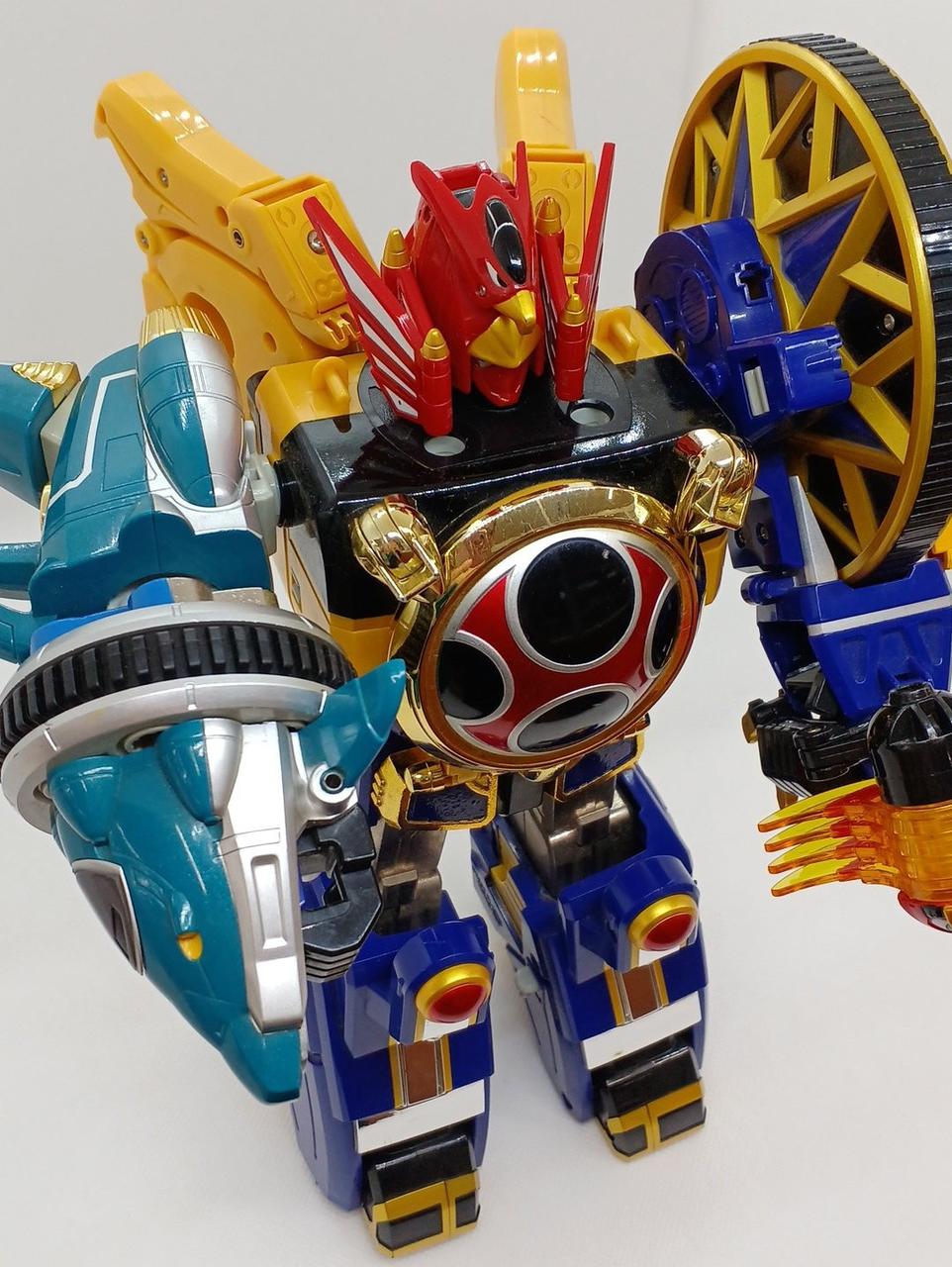 BANDAI DX Chogokin Ninpuu Combination Senpujin GD-42