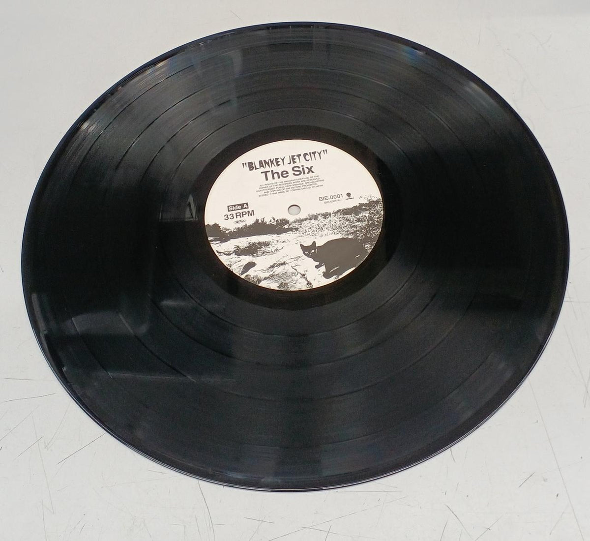TOSHIBA LP record BLANKY JETTCITY HE SIX ANALOG