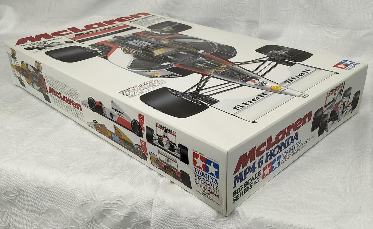 TAMIYA Plastic Model MACLAREN MP4/6 HONDA 1/12 - Banzai Thrifting | BanzaiHobby