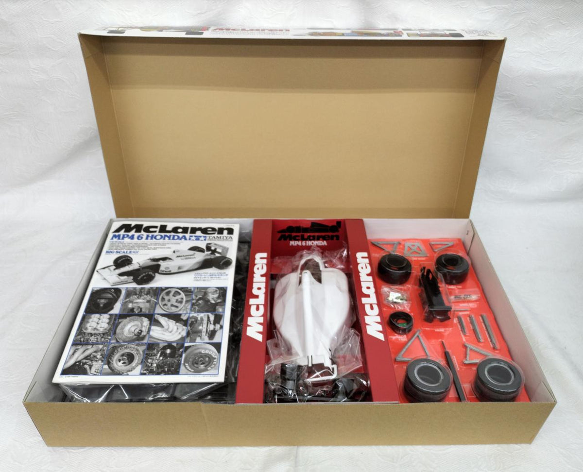 TAMIYA Plastic Model MACLAREN MP4/6 HONDA 1/12 - Banzai Thrifting | BanzaiHobby