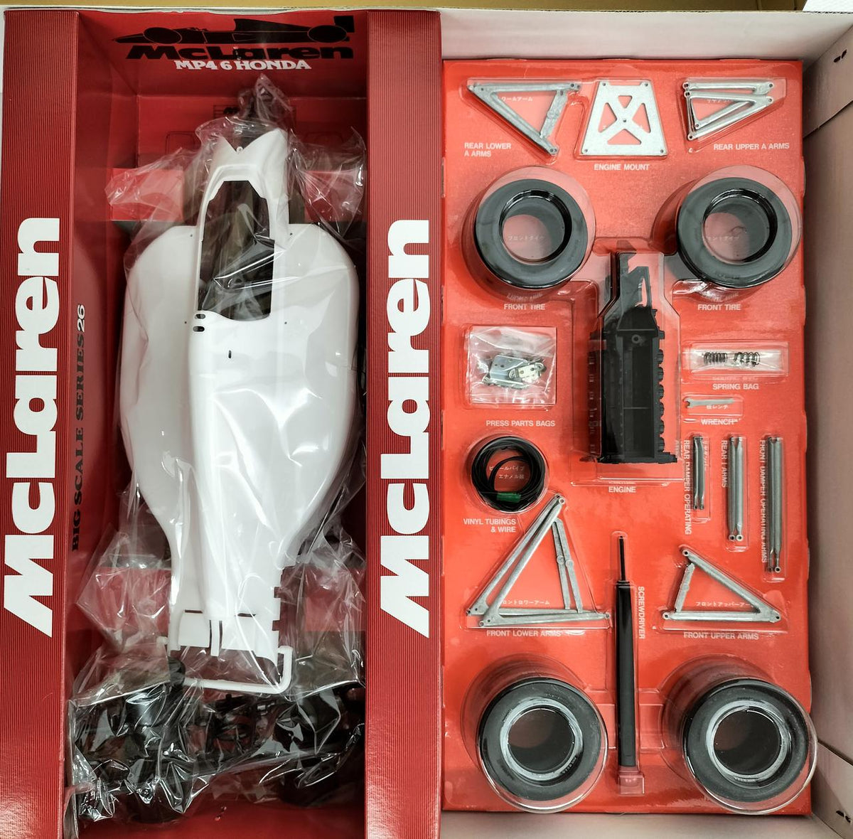TAMIYA Plastic Model MACLAREN MP4/6 HONDA 1/12 - Banzai Thrifting | BanzaiHobby
