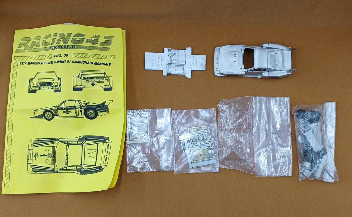 RACING43 1/43 Metal Kit BETA MONTECARLO TURBO MARTINI - Banzai Thrifting | BanzaiHobby