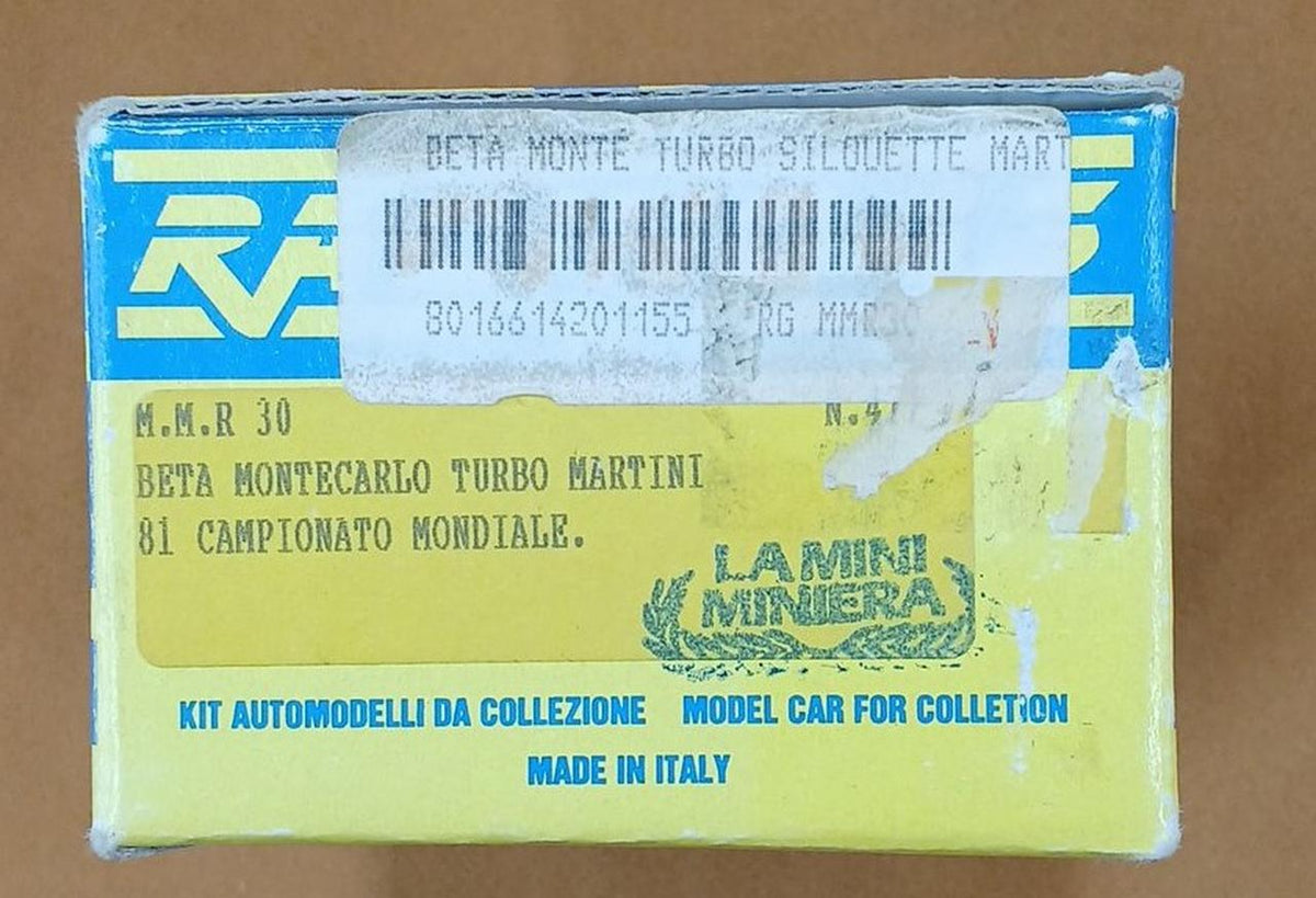 RACING43 1/43 Metal Kit BETA MONTECARLO TURBO MARTINI - Banzai Thrifting | BanzaiHobby