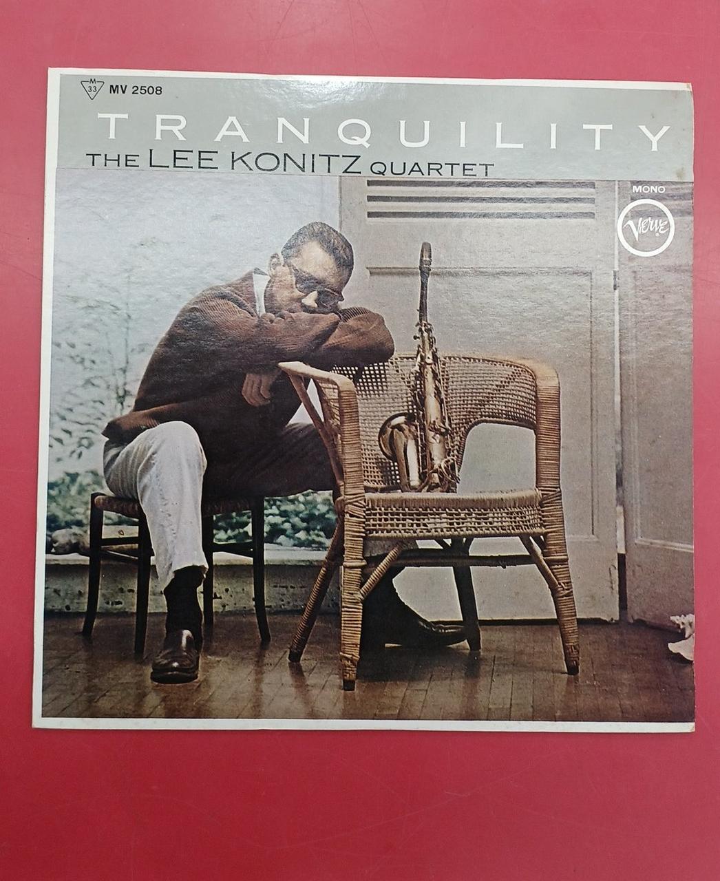 Verve Records LP Record Lee Konitz Quartet / Tranquility