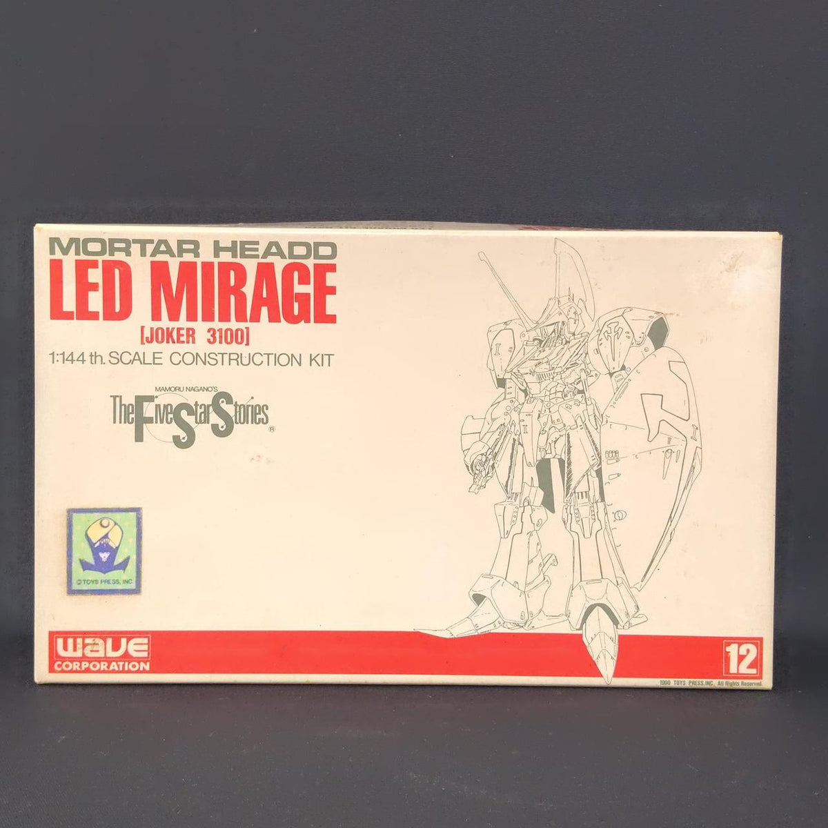 WAVE 1/144 Resin Kit Red Mirage (Joker 3100) - Banzai Thrifting | BanzaiHobby