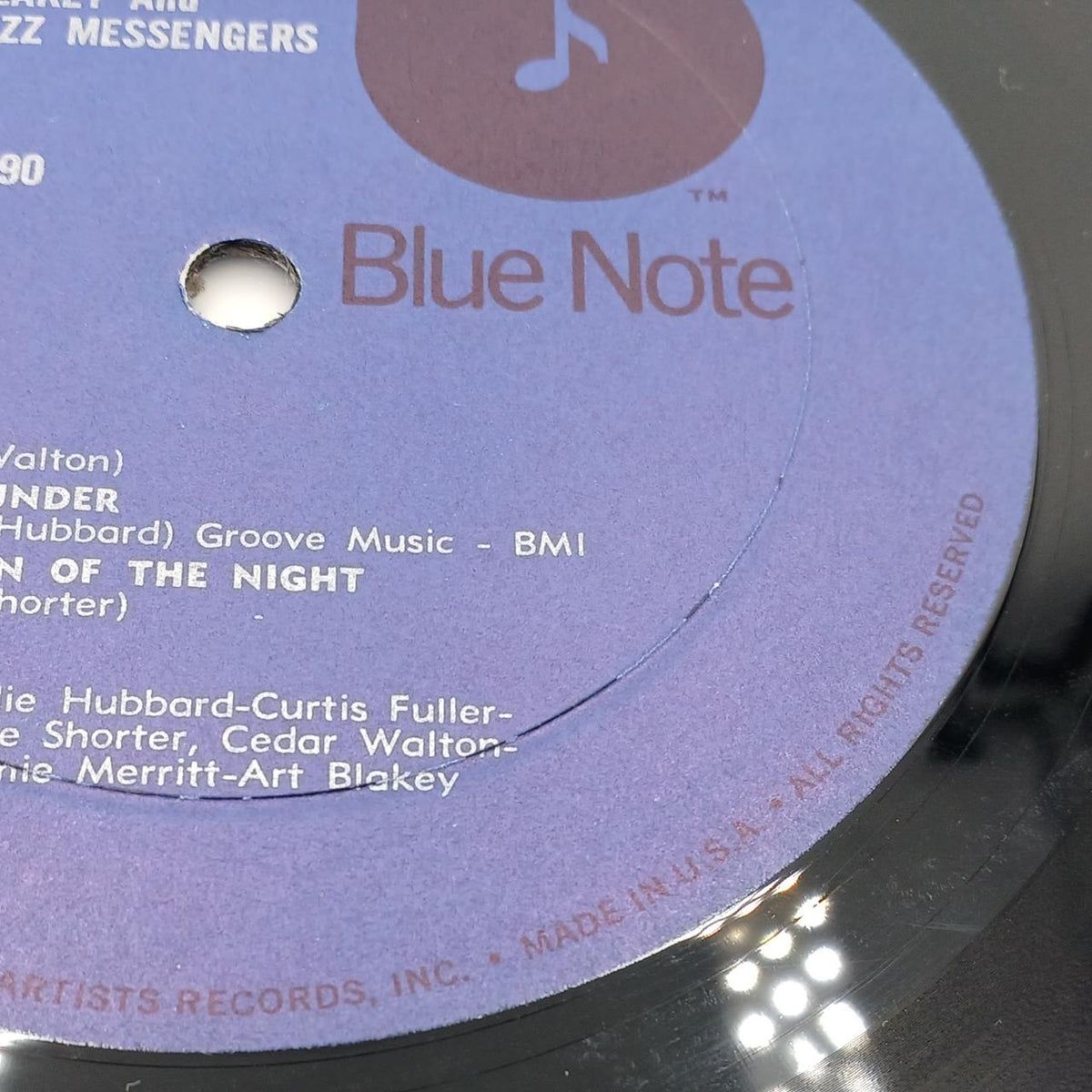 BLUE NOTE Art Blakey & The Jazz Messenge BST-84090