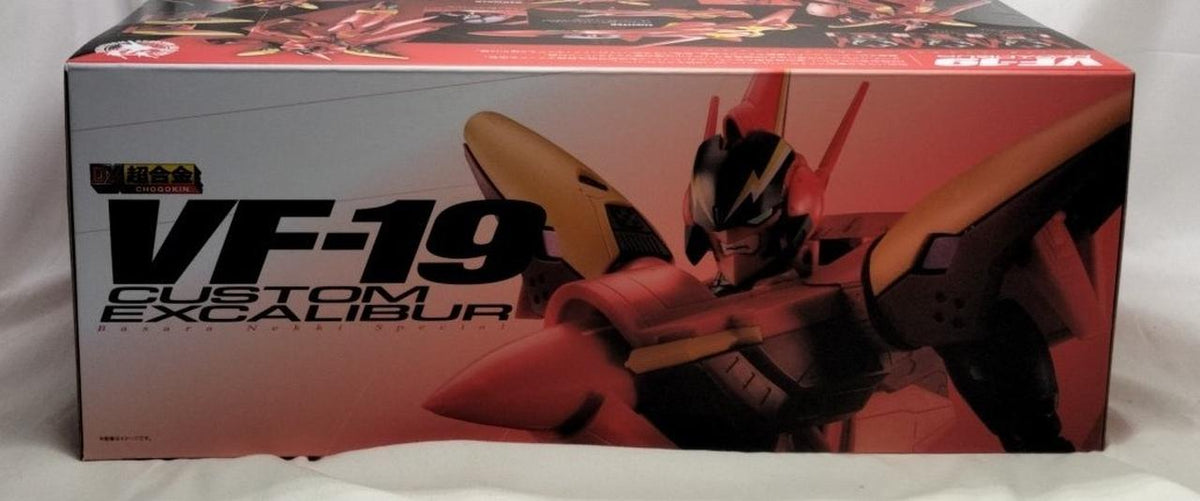 BANDAI DX Chogokin VF-19 Modified Excalibur Heatset Basara Special