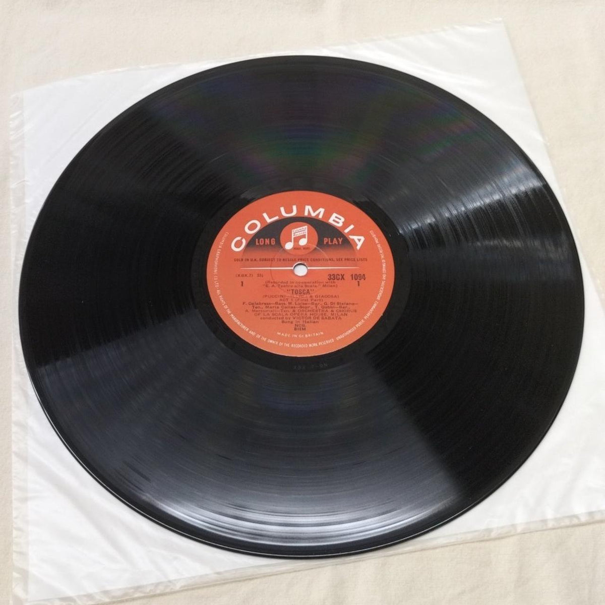 [JUNK] COLUMBIA LP Software 33CX1094/33CX1095