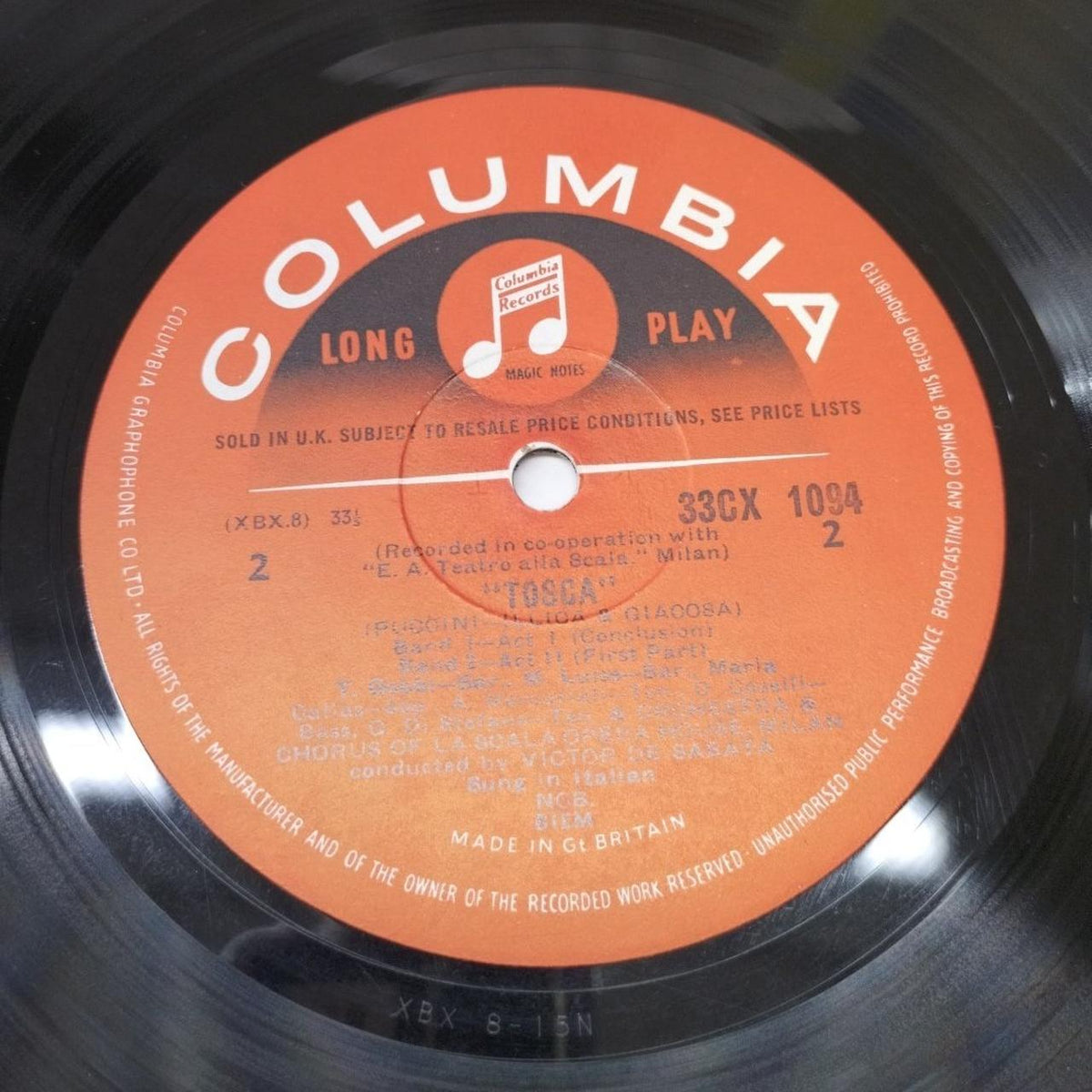 [JUNK] COLUMBIA LP Software 33CX1094/33CX1095