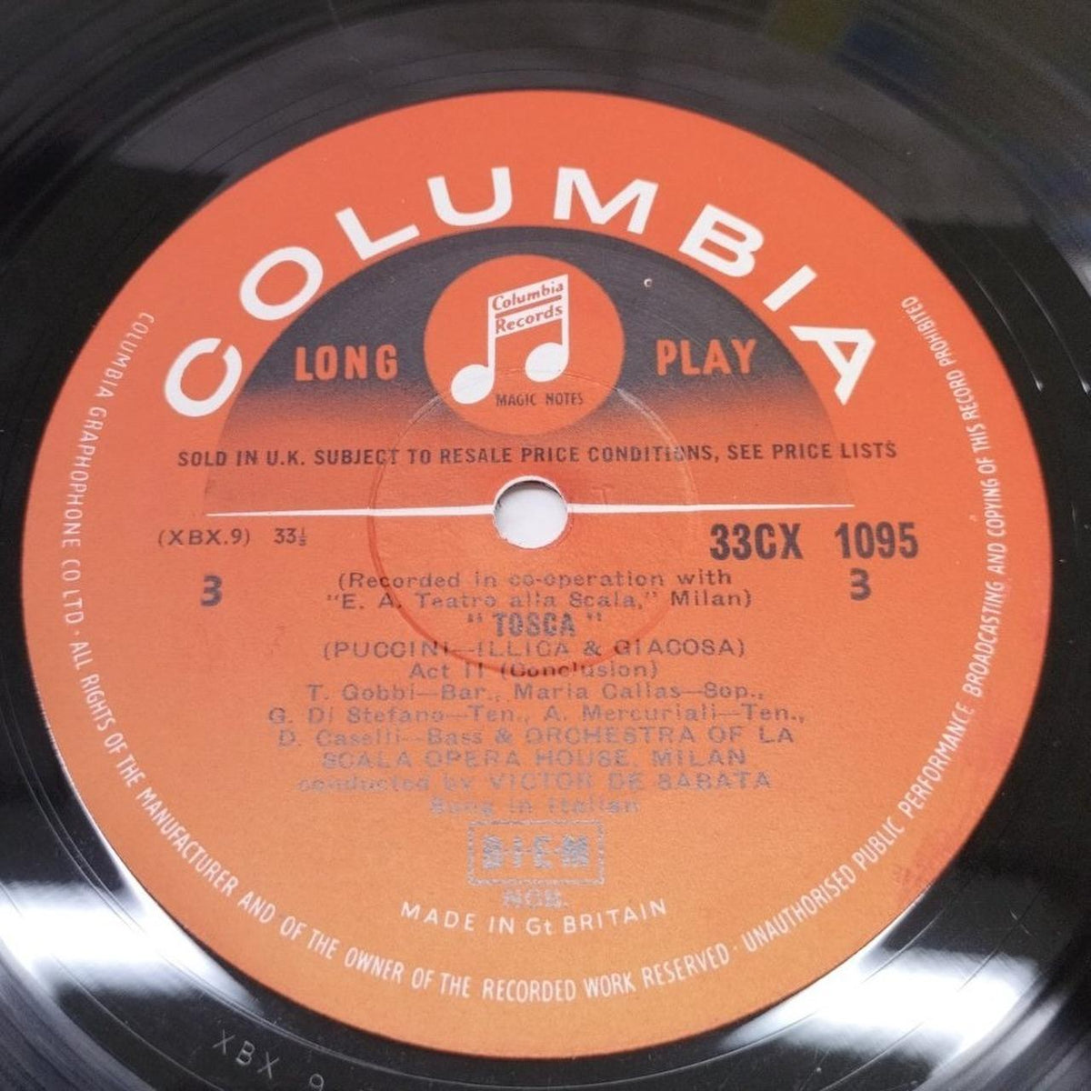 [JUNK] COLUMBIA LP Software 33CX1094/33CX1095