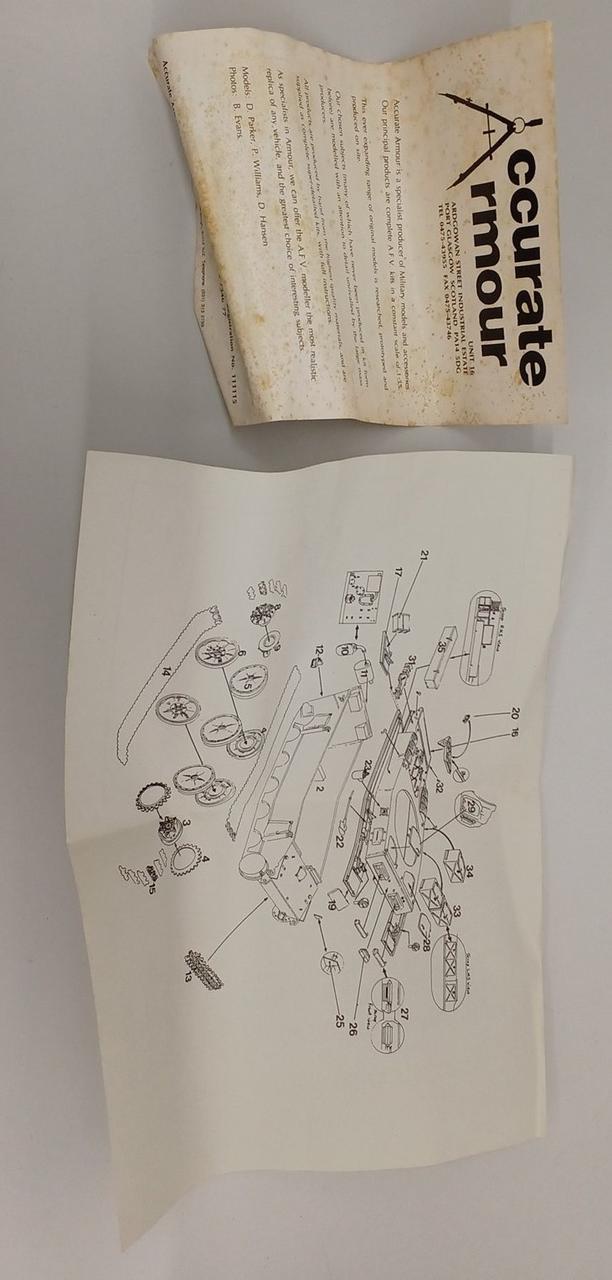 ACCURATE ARMOUR SDKFZ-123 1/35 Tank - Banzai Thrifting | BanzaiHobby
