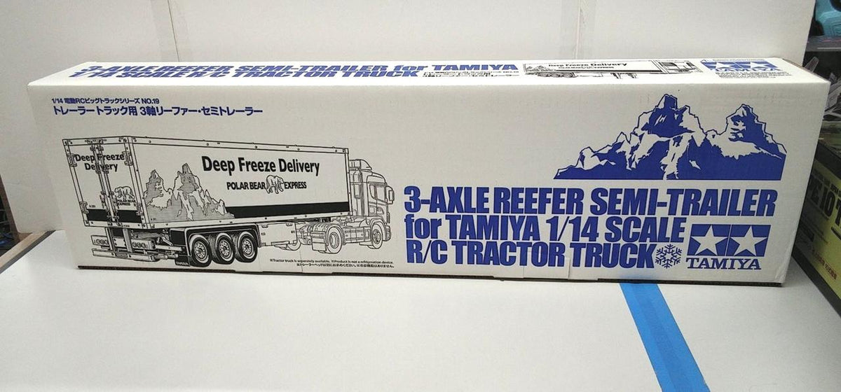 Tamiya 3-Axle Reefer Semi-Trailer for Trailer Trucks - Banzai Thrifting | BanzaiHobby