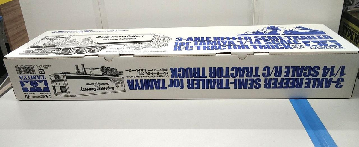 Tamiya 3-Axle Reefer Semi-Trailer for Trailer Trucks - Banzai Thrifting | BanzaiHobby