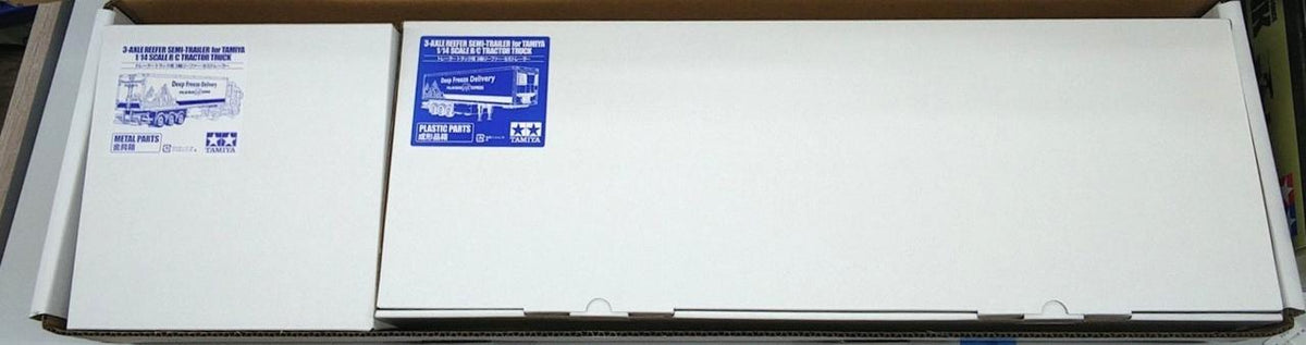 Tamiya 3-Axle Reefer Semi-Trailer for Trailer Trucks - Banzai Thrifting | BanzaiHobby
