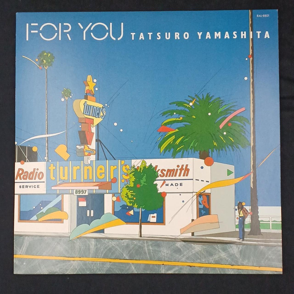 RVC/AIR LP Record / Tatsuro Yamashita FOR YOU