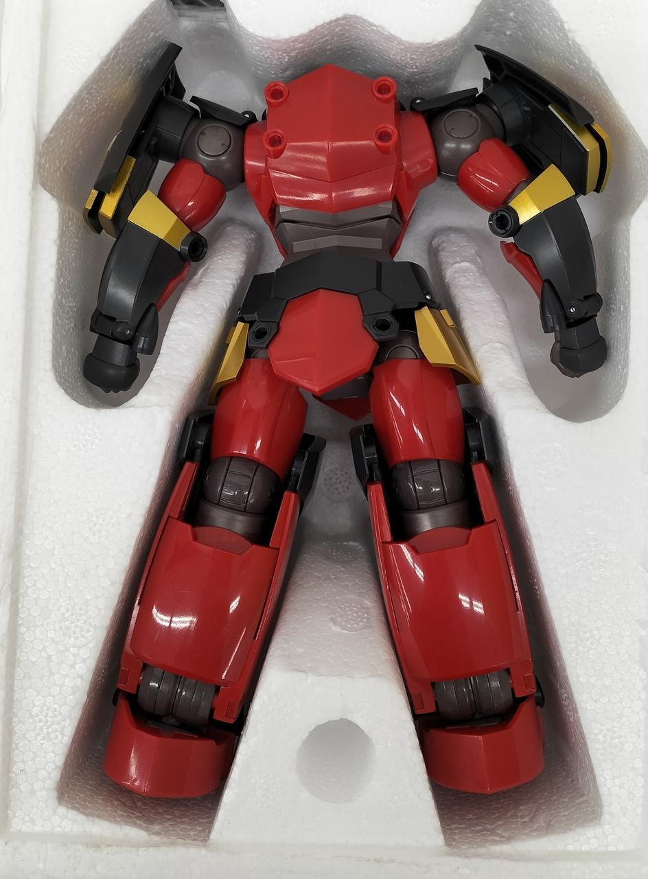 BANDAI Chogokin Soul GX-07 Complete Transformation Combination Gurren Lagann & High-Rotation Giga Drill Set