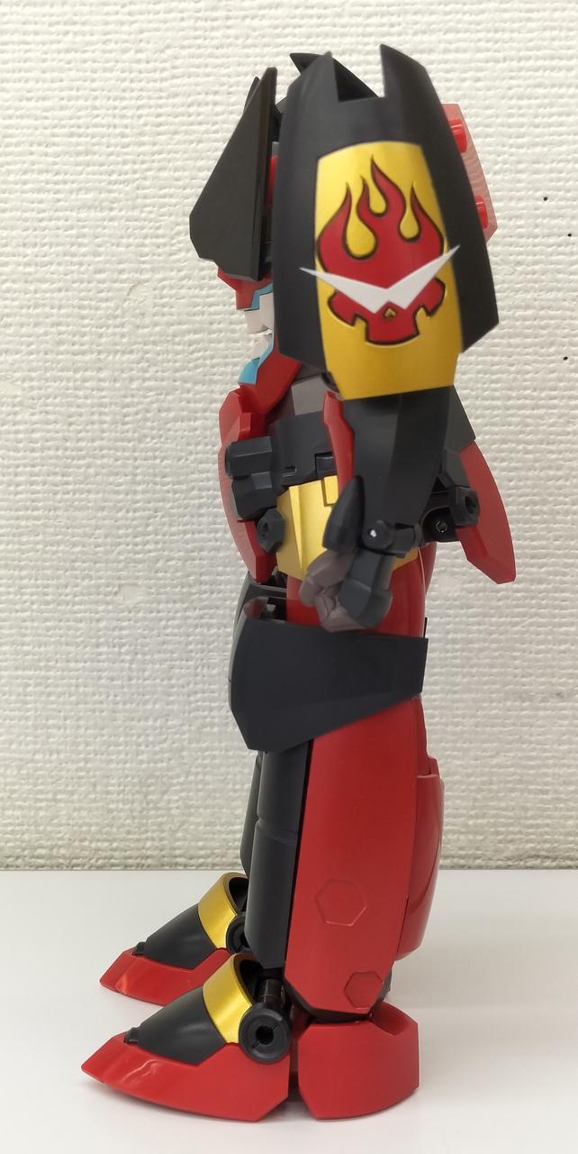 BANDAI Chogokin Soul GX-07 Complete Transformation Combination Gurren Lagann & High-Rotation Giga Drill Set