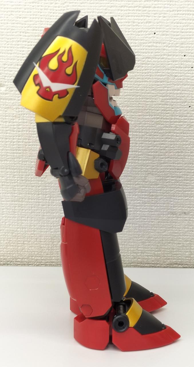 BANDAI Chogokin Soul GX-07 Complete Transformation Combination Gurren Lagann & High-Rotation Giga Drill Set