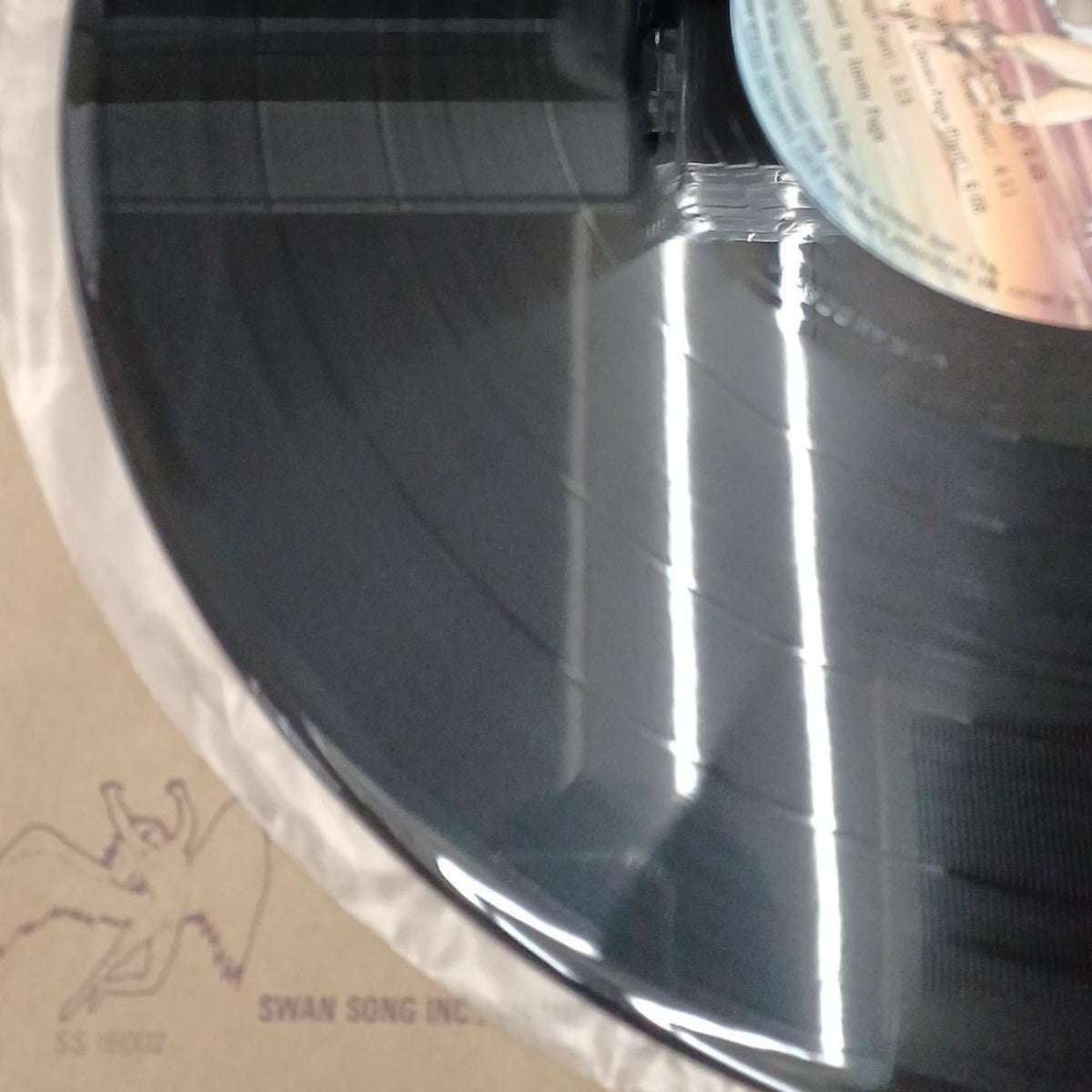 SWAN SONG LP Record P-10726N