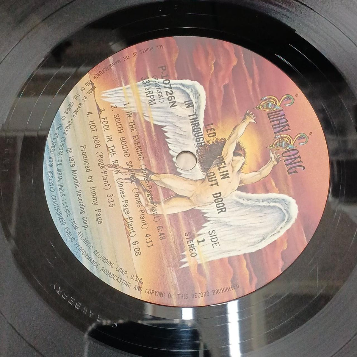 SWAN SONG LP Record P-10726N