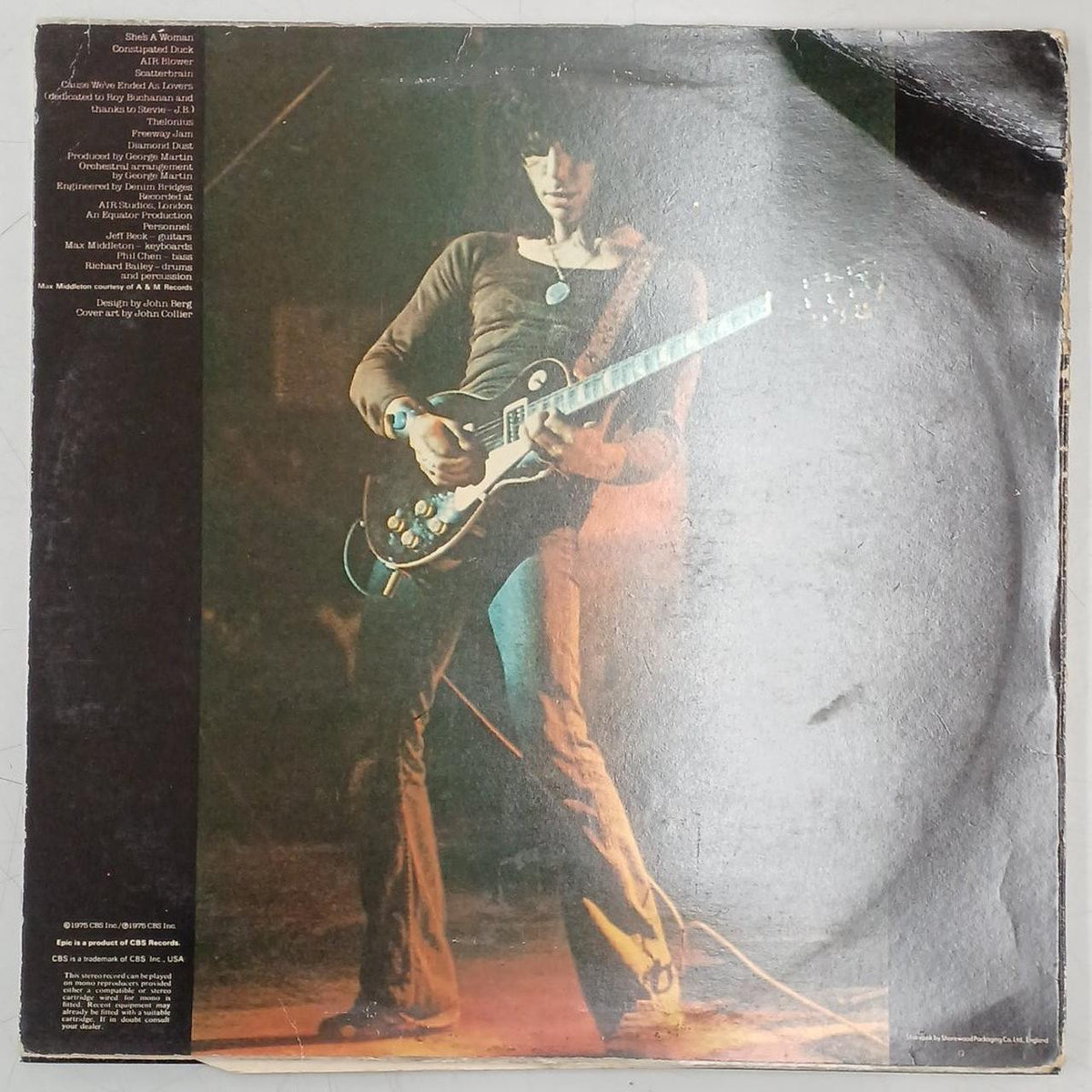 EPIC JEFF BECK BLOW BY BLOW EPC 69117