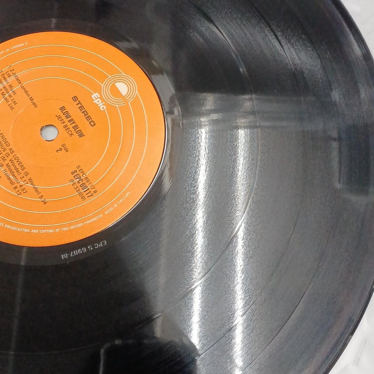 EPIC JEFF BECK BLOW BY BLOW EPC 69117