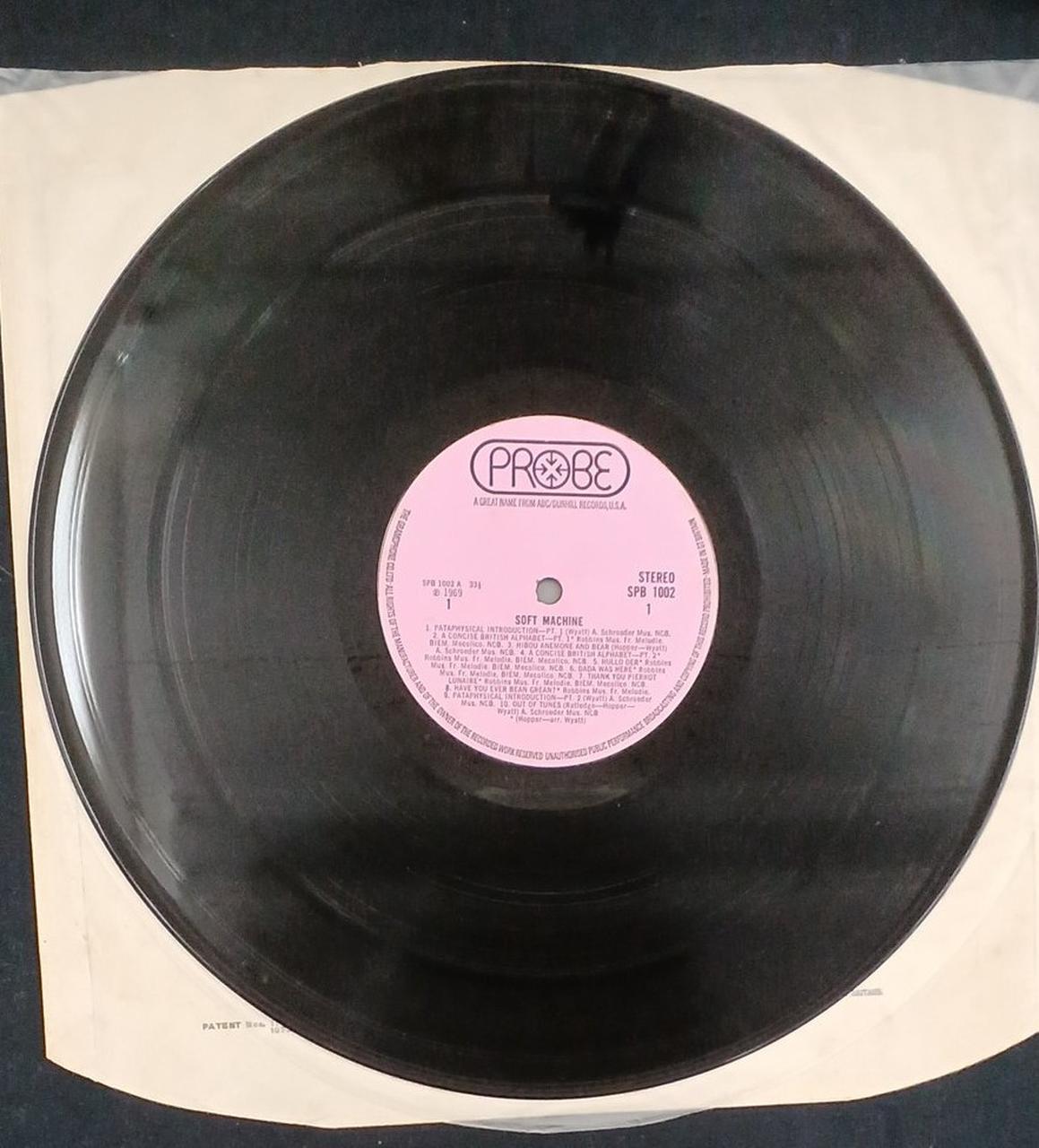 PROBE LP Record / SOFT MACHINE VOLUME TWO