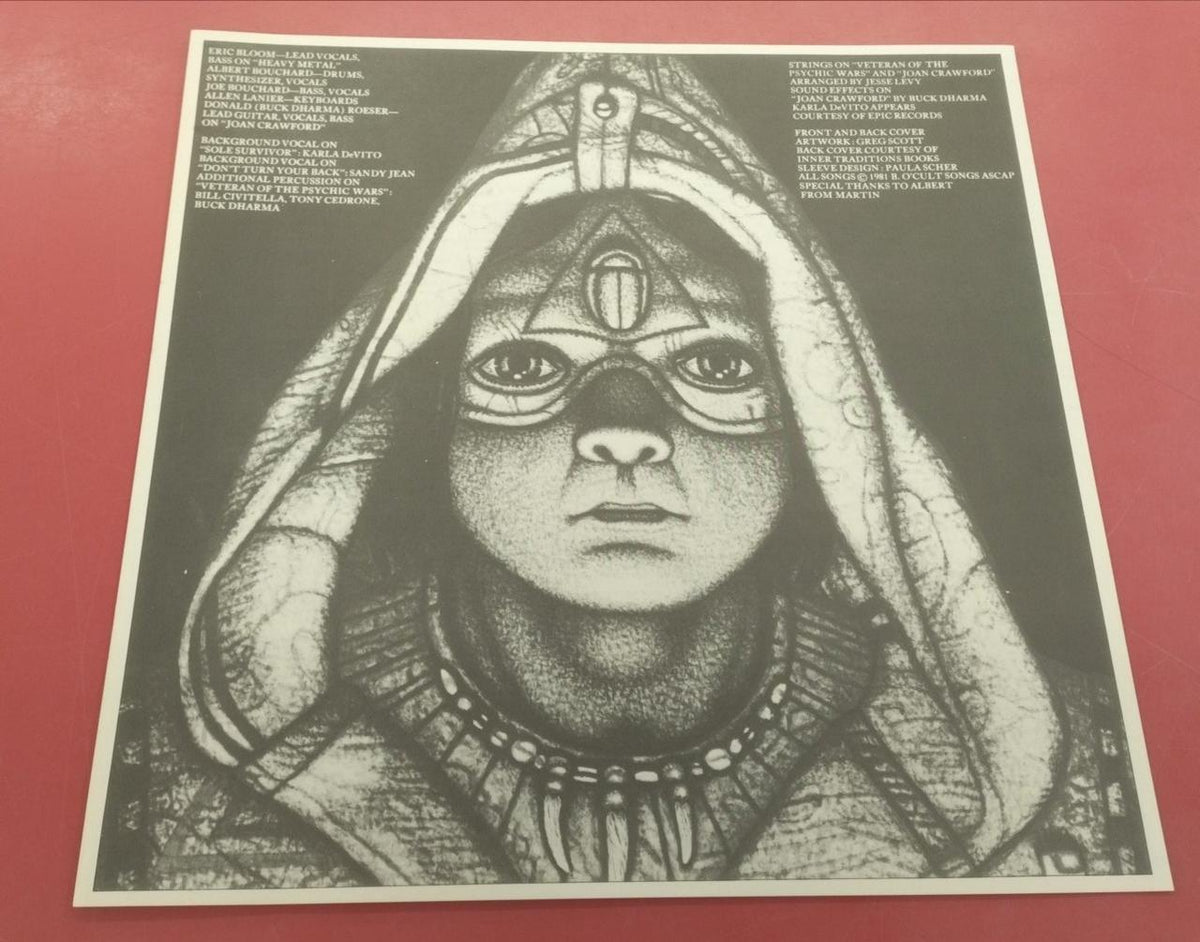 CBS SONY BLUE OYSTER CULT - FIRE OF UNK 25AP2096