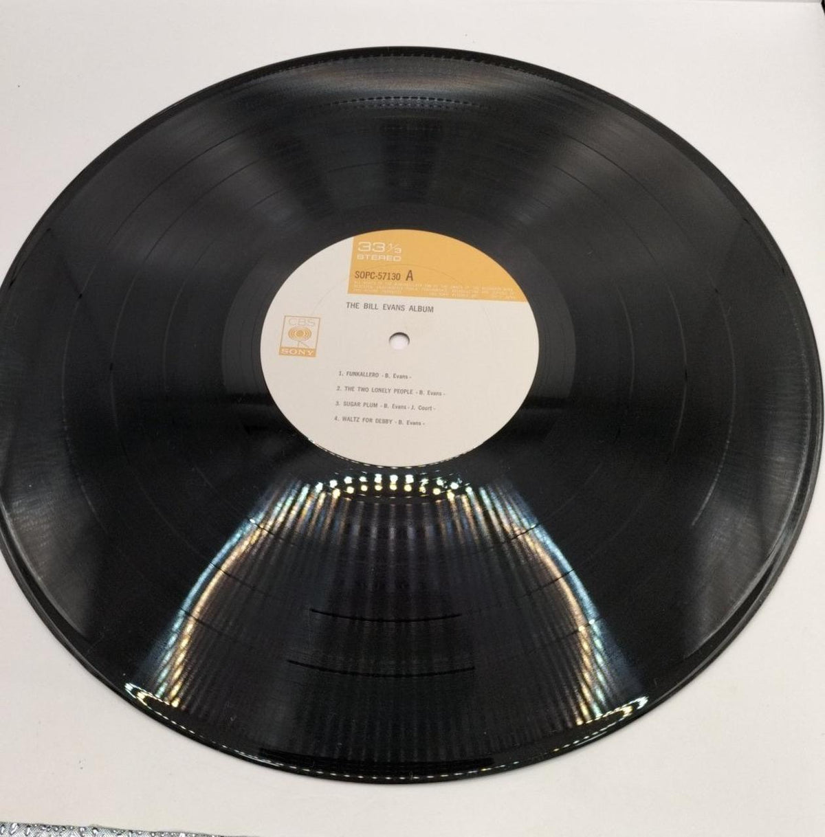 SONY LP Record THE BILL EVANS ALBUM