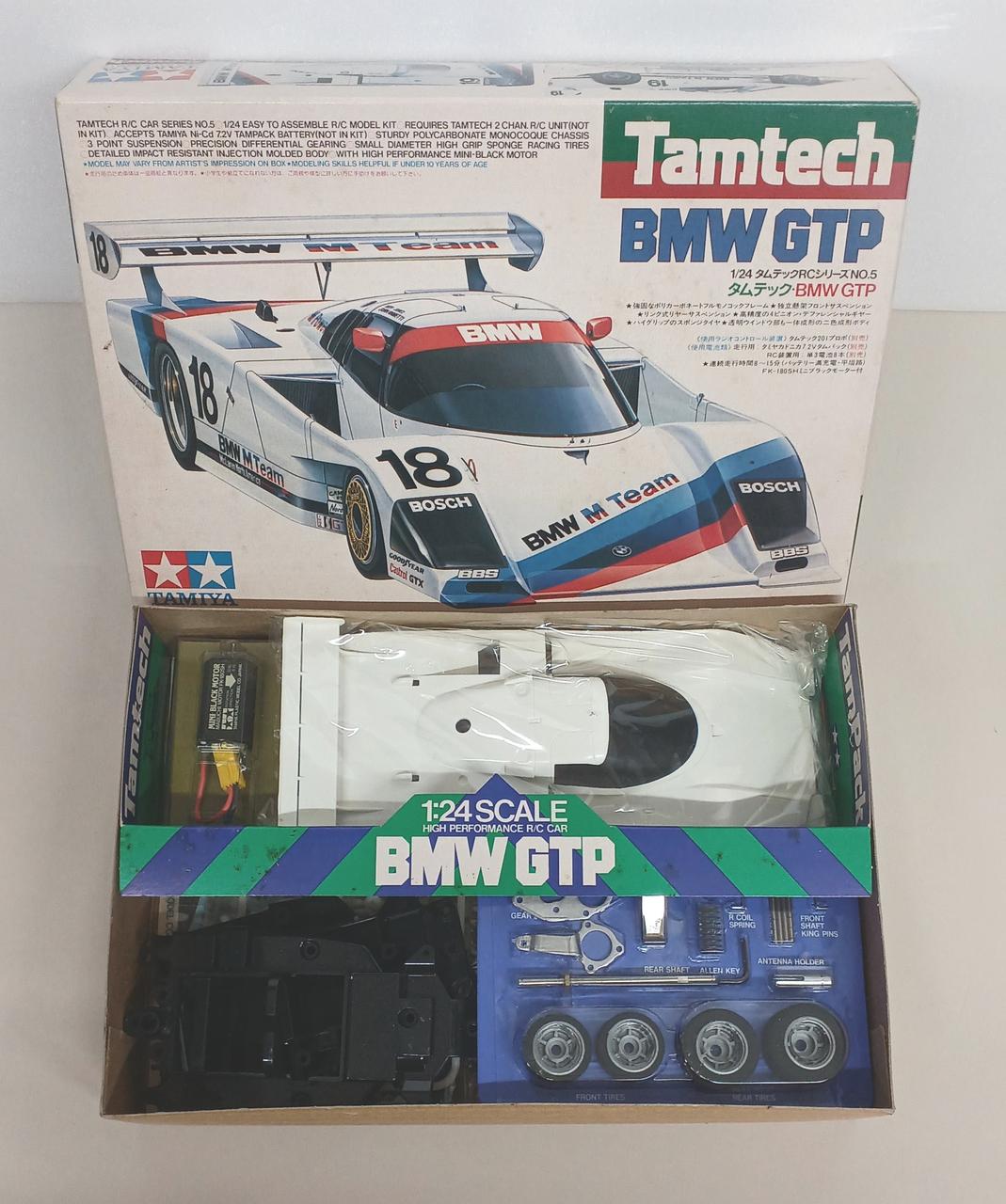 Tamiya Tamtec BMW GTP Full Set 1/24 Tamtec RC Series NO.5 - Banzai Thrifting | BanzaiHobby