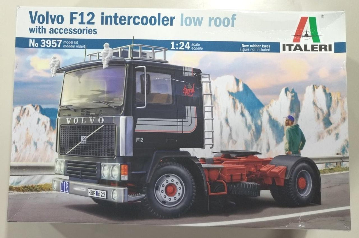 Italeri Volvo F-12 Intercooler Low Roof - Banzai Thrifting | BanzaiHobby