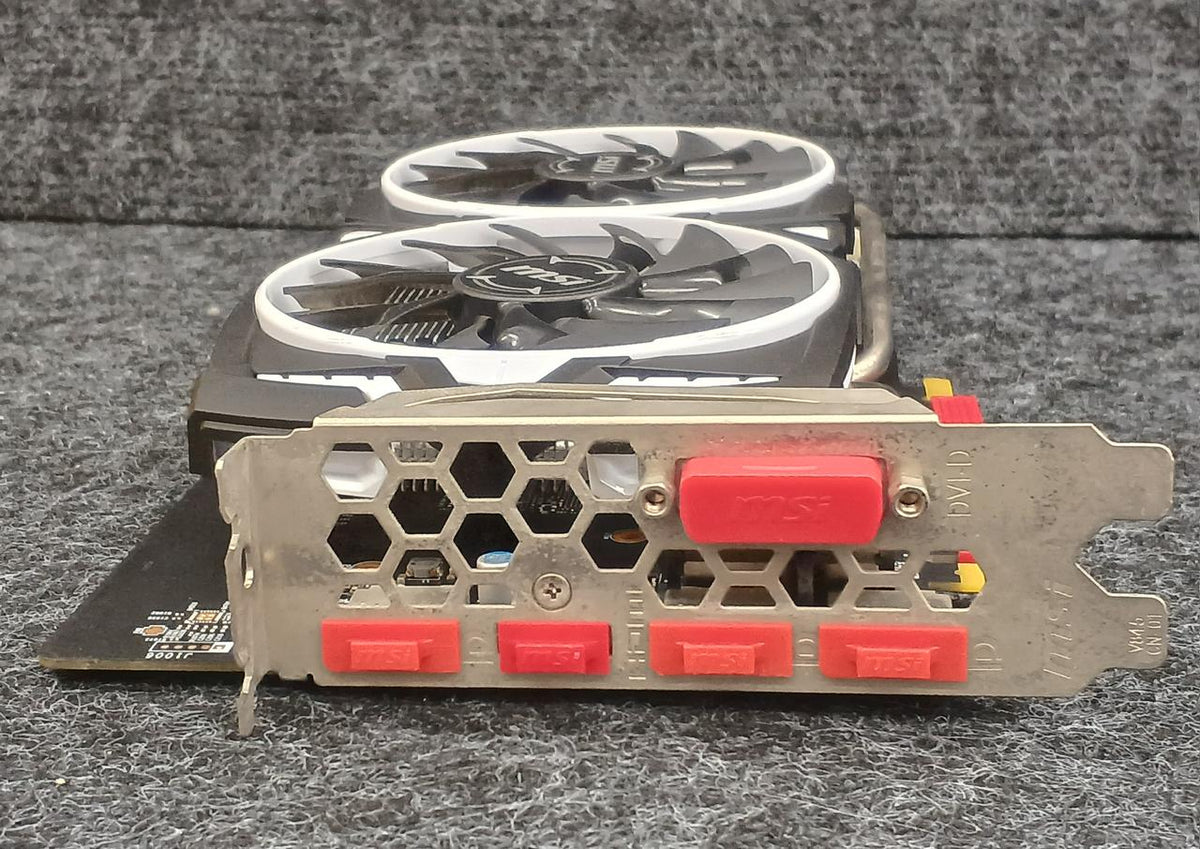 MSI Graphics Card: GTX 1060 ARMOR 6G OC