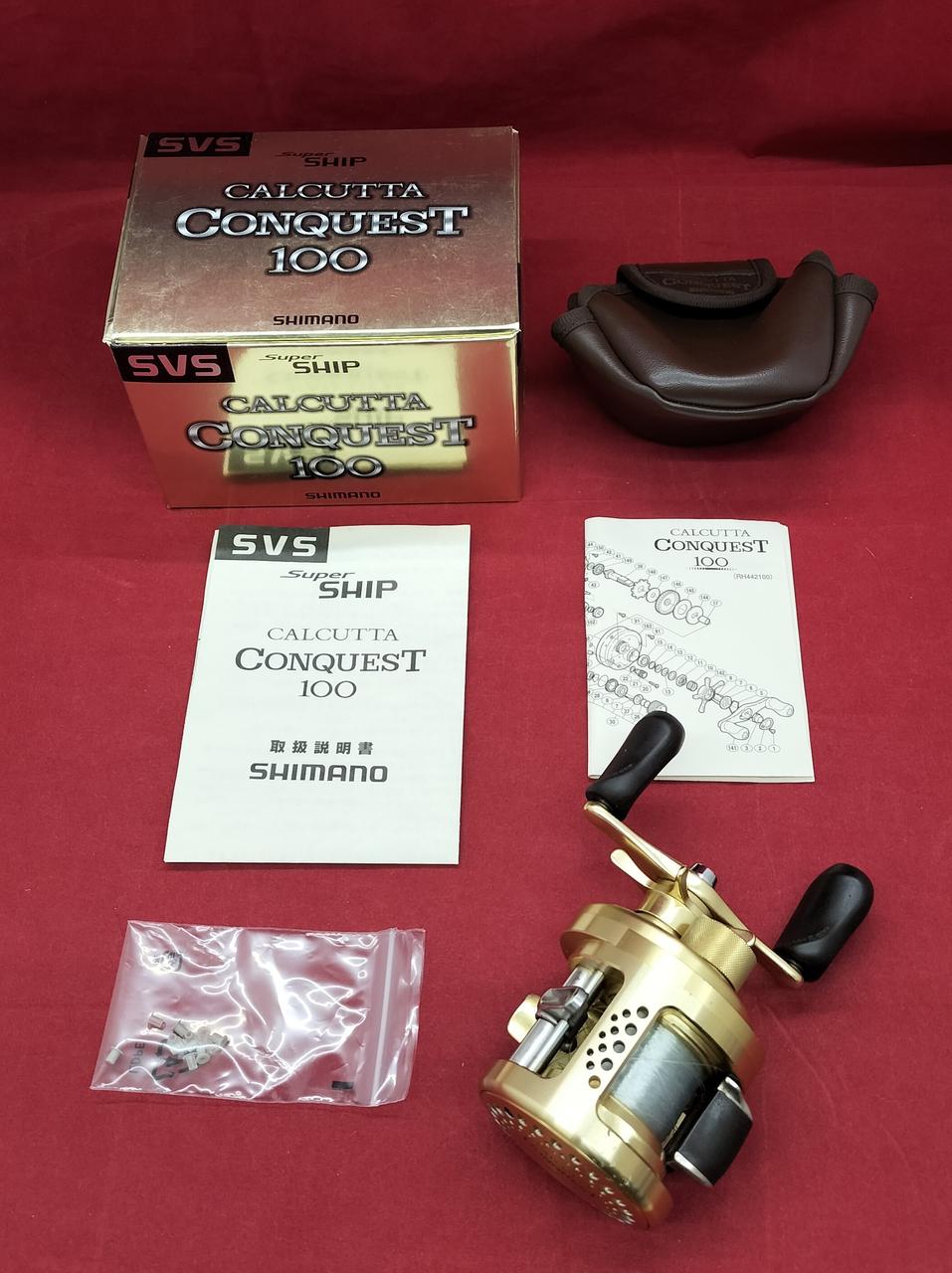 SHIMANO Baitcasting reel Calcutta Conquest 100 – BanzaiHobby
