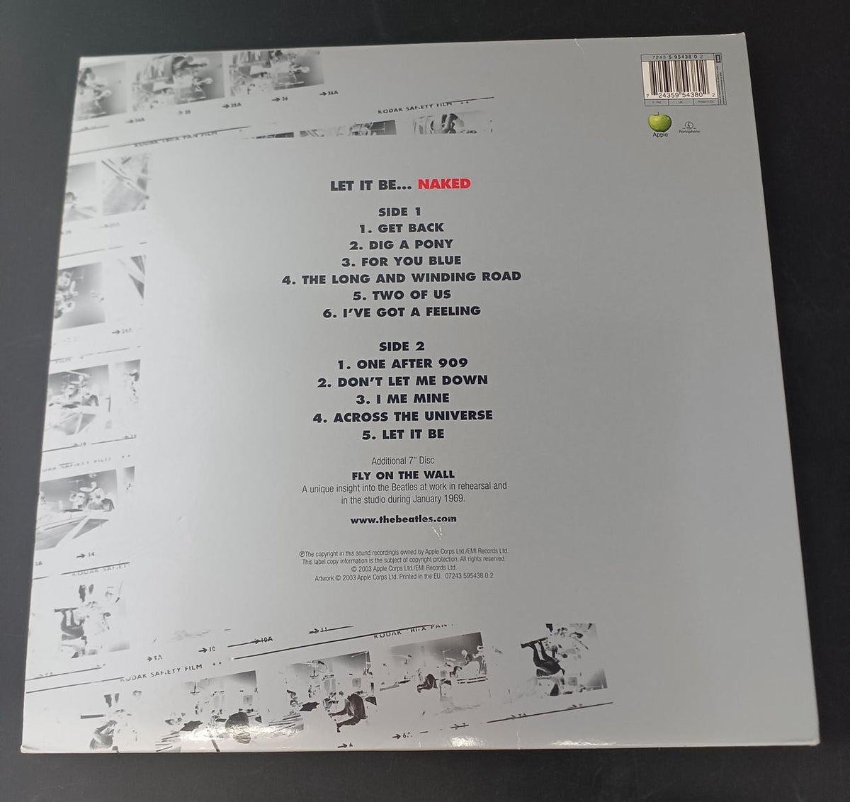 EMI THE BEATLES LET IT BEE... NAKED