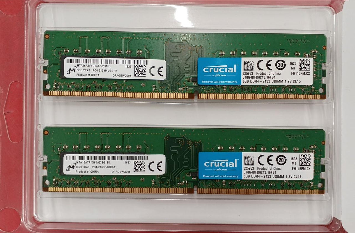 CRUCIAL DDR4-2133 8GB 2 Chips CT2K8G4DFD8213