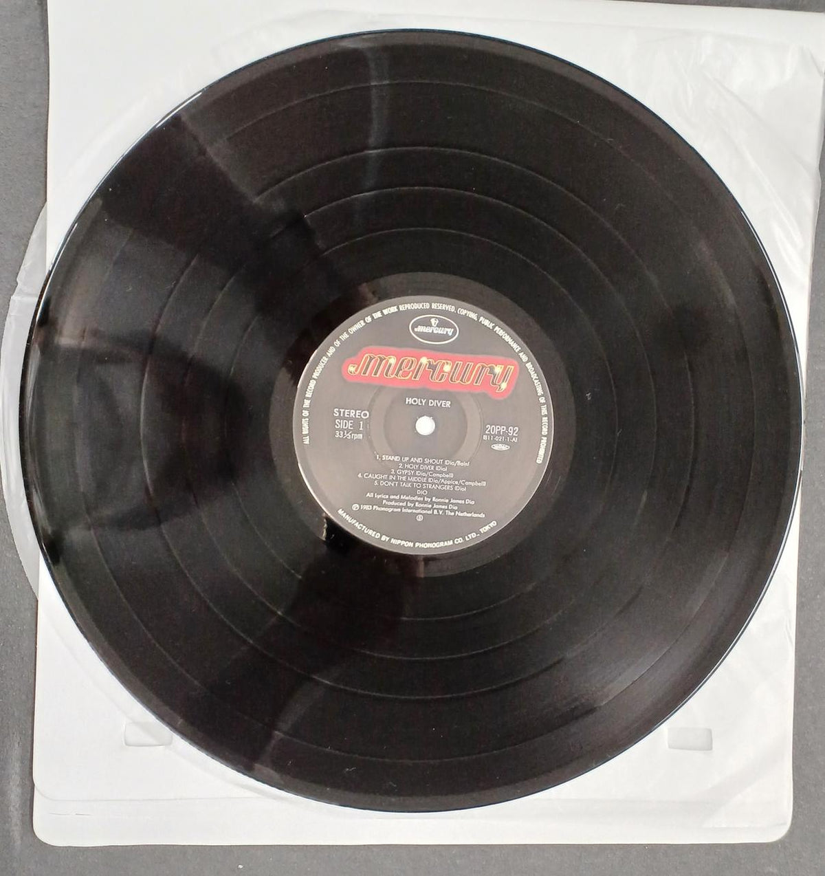 Mercury Records Dio / Flame of Passion - Holy Diver 20PP-92
