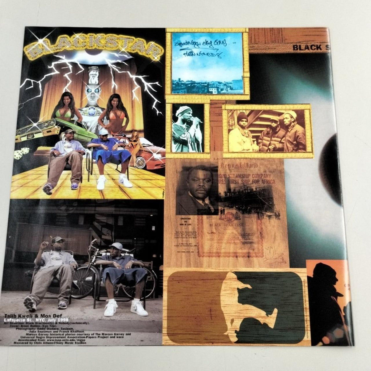 RAWKUS RECORDS LP　Mos Def & Talib Kweli　BLACK BLACK STAR