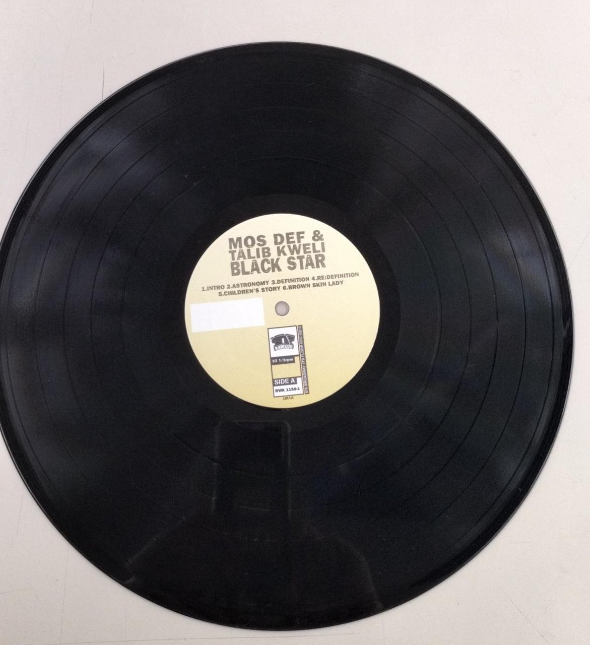 RAWKUS RECORDS LP　Mos Def & Talib Kweli　BLACK BLACK STAR