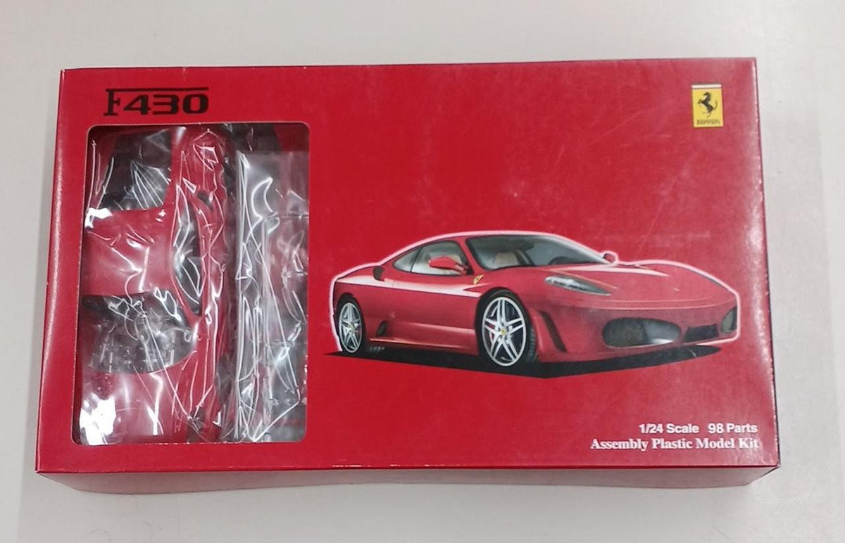 FUJIMI 1/24 SCALE 98 PARTS Ferrari F430 - Banzai Thrifting | BanzaiHobby