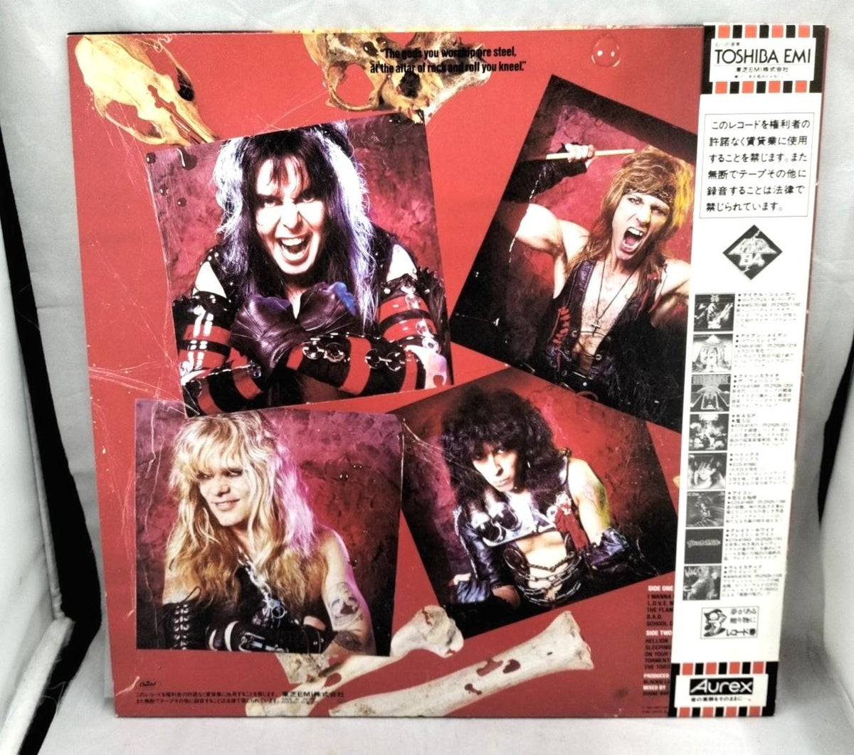 Toshiba EMI Record Software W.A.S.P/WASP