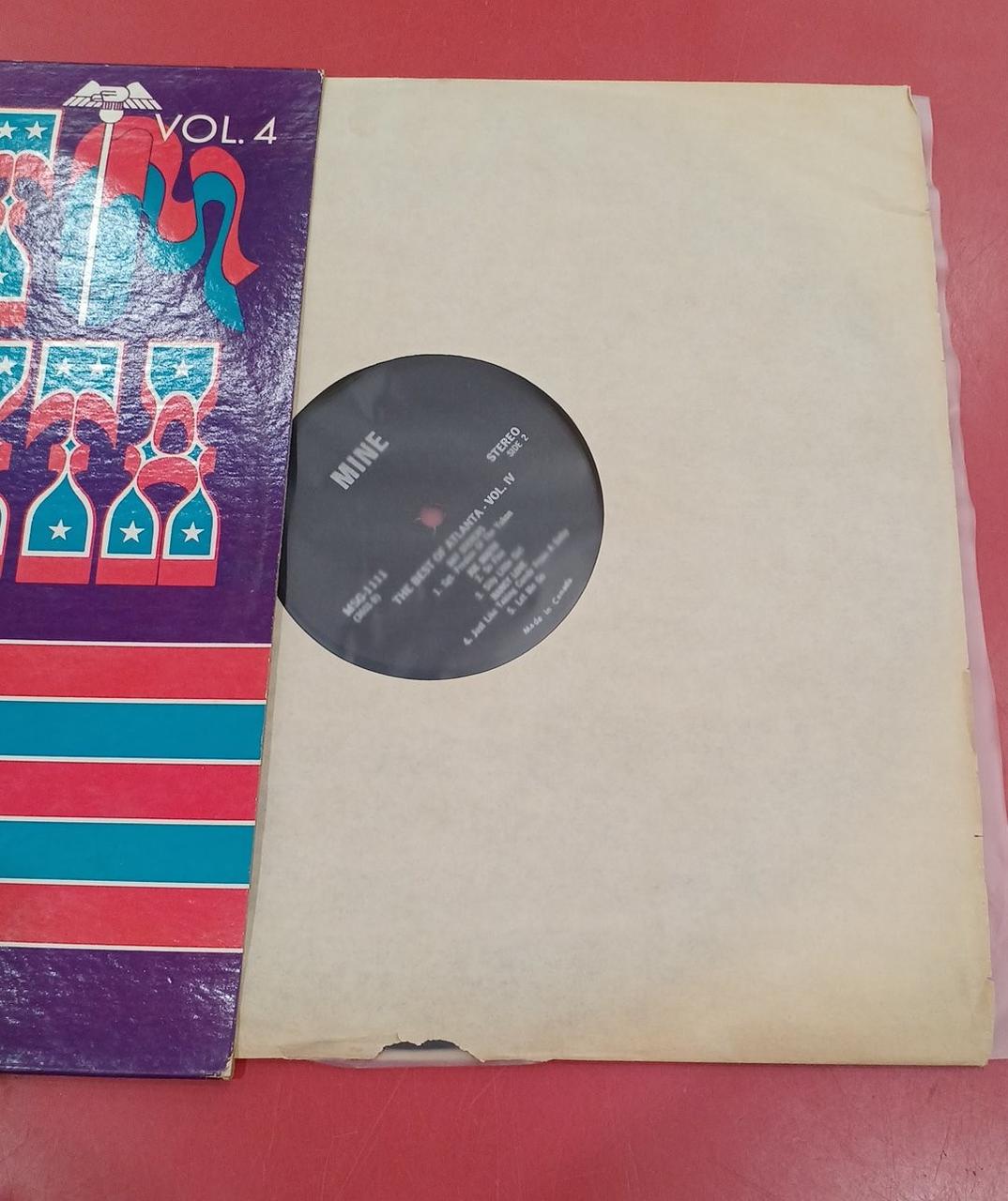MINE RECORDS LP Record THE BEST OF ATLANTA VOL. 4
