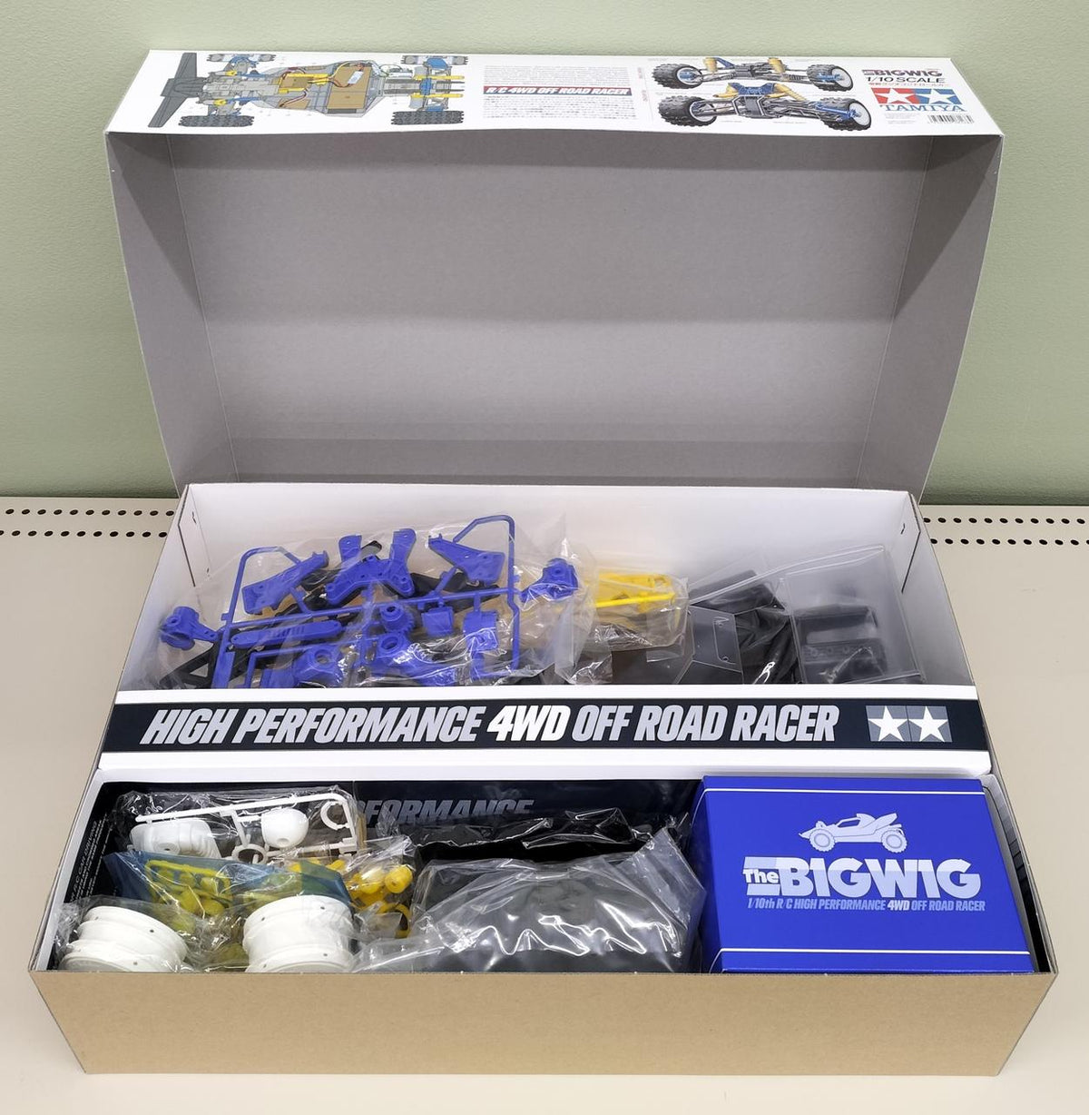 TAMIYA Plastic Model THE BIGWIG 1/10 Electric RC 4WD Racing Buggy - Banzai Thrifting | BanzaiHobby