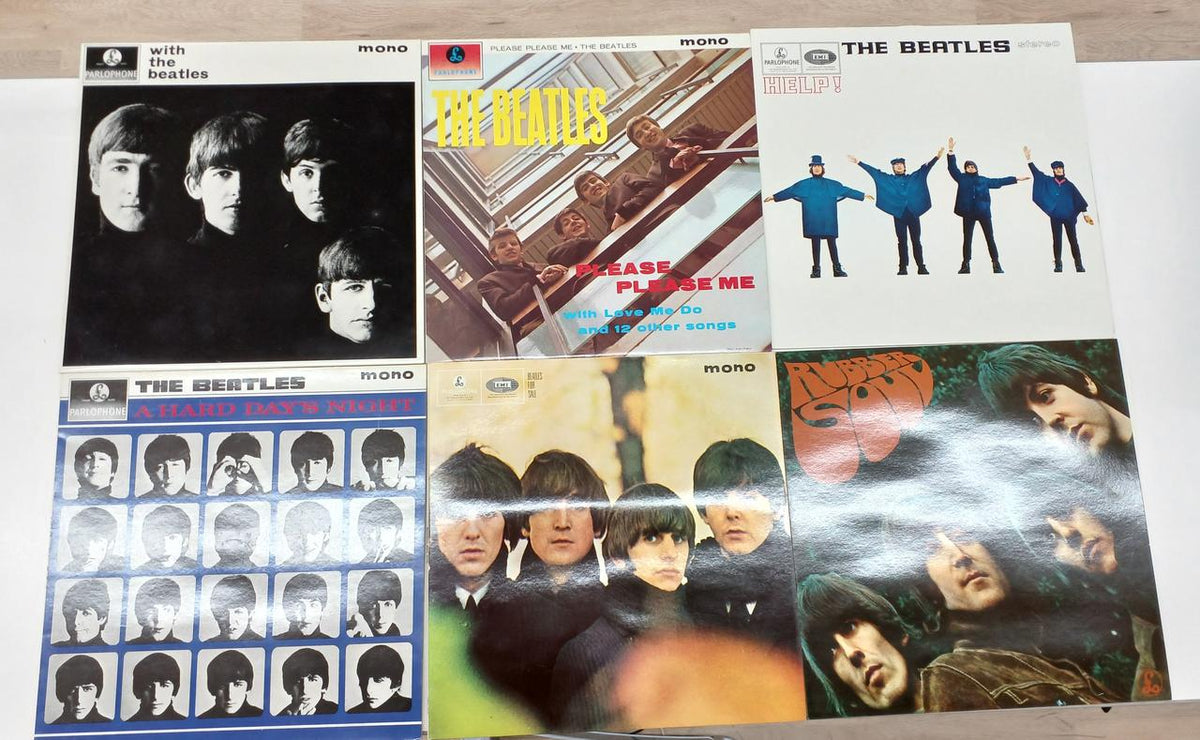 FAMOUS RECORD CLUB Western Music THE BEATLES LP'S COLLECTION