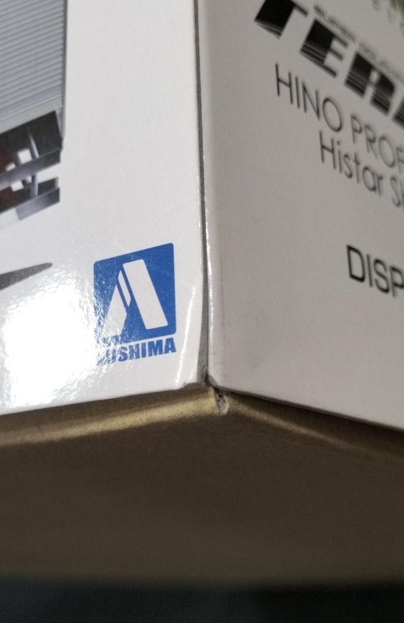 Aoshima Hino Profia Teravi FR Highstar Short Length Frozen Van & Thermoki 1/32 - Banzai Thrifting | BanzaiHobby