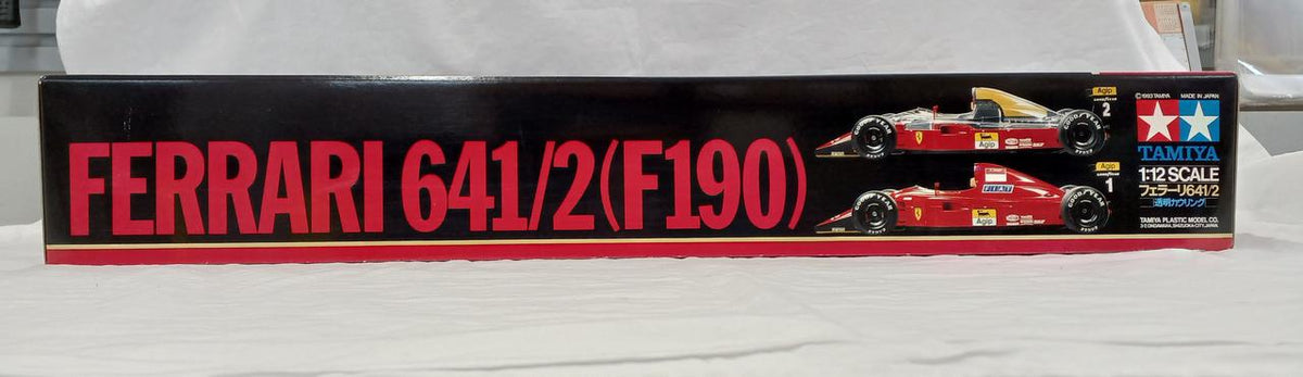 TAMIYA Plastic Model 1/12 Ferrari 641/2 Transparent Cowling - Banzai Thrifting | BanzaiHobby