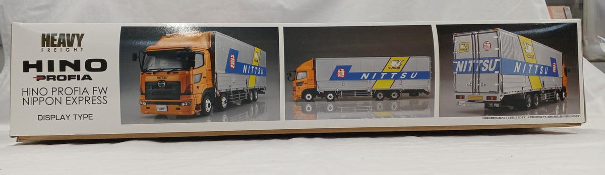 AOSHIMA Plastic Model 1/32 Hino Profire FW Nippon Express Pelican Delivery - Banzai Thrifting | BanzaiHobby