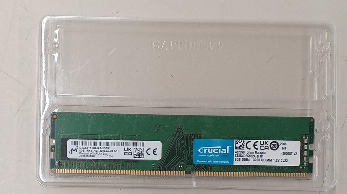 CRUCIAL DDR4 8G Memory MTA8ATF1G64AZ-3G2R1