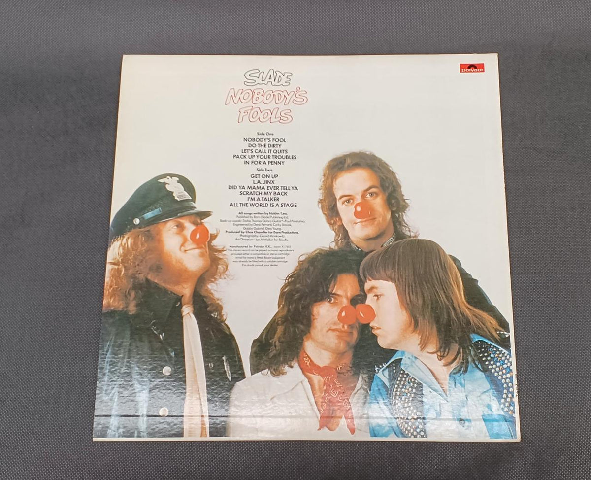 POLYDOR SLADE/NOBODY'S FOOLS MP2542