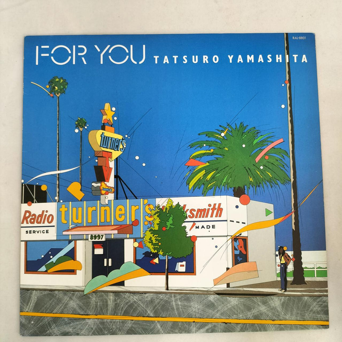 AIR RECORDS LP Japanese Music Tatsuro Yamashita / FOR YOU