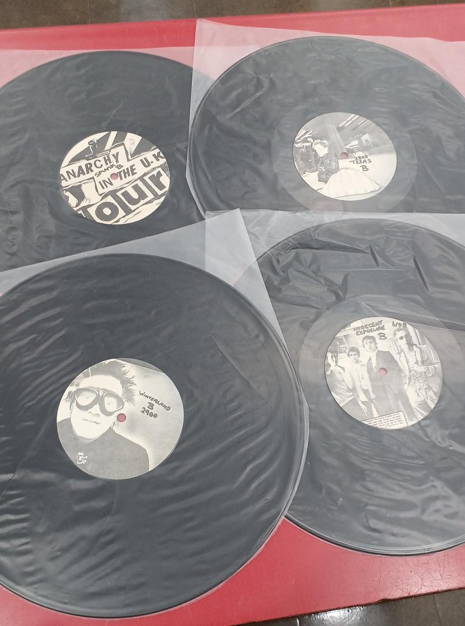 unclear LP Record Sex Pistols No Jacket 4-LP Set